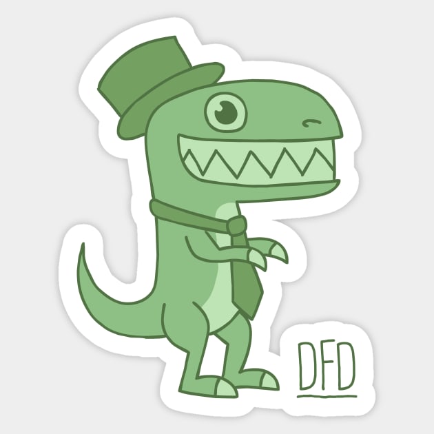 Just our Fancy Dino Sticker by Dem Fancy Dinosaurs